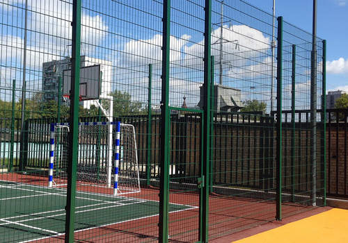 2Д забор для футбольной площадки в Арзамасе