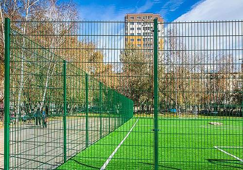 2Д забор для футбольной площадки в Арзамасе
